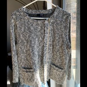 A.N.A. Women’s Boucle Zippered Jacket